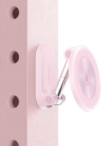 GolbinBox Magnetic Gym Phone Holder for MagSafe, All Metal Dual-Magnet Mount for iPhone and Android, 360° Adjustable Tri-Axis, Gym Essentials for Bodybuilder Men Women Recording Fitness Exercise, Pink