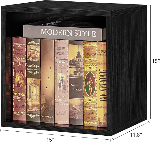 FUSUNBAO Magic DIY Cube Storage Organizer Stackable Cubes for Home Books Clothes Toy-Modular Cubby Storage System-Office Cubi