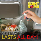 Scent Bomb Air Freshener Spray, Long-Lasting Odor Eliminator - Effective Deodorizer for Home & Car, Fresh Room Spray for Kitc
