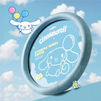 Cinnamoroll Steering Wheel Cover, Official Sanrio Car Steering Wheel Cover with Universal Size 14.5-15.5, Cute Blue for Women, Cinnamoroll Car Accessories (Cinnamoroll Blue Monogram)