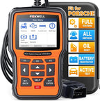 FOXWELL NT510 Elite OBD2 Scanner fit for Porsche Diagnostic Tool, Full System Bi-Directional Control Code Reader with All