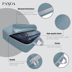 PANDA JOYS 4 Set Compression Packing Cubes Travel - Travel Accessories Expandable Packing Organizers for Carry On - Essential