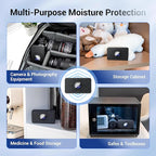 JJC Reusable Desiccant Dehumidifier with 70g Silica Gel, Portable Moisture Absorber for Gun Safe, Camera Lens Electronic Dry