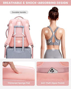 LOVEVOOK Large Travel Backpack for Women, TSA Carry on Backpack for Airplanes, 40L Personal Item Travel Bag for Women fits 17
