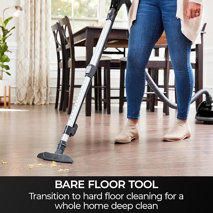 Kenmore BC3006 400 Series Pet Friendly Lightweight Bagged Canister Vacuum Cleaner 2-Motor Design with Hair Eliminator Brushro