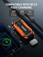 AstroAI P10 Car Battery Jump Starter, 5000A Portable Jump Starter Battery Pack for Up to 10L Gas & 8L Diesel Engines, 12V