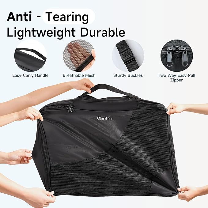 11 Set / 9 Set Packing Cubes for Travel,Gifts for Women Mom Kids,TSA Approved Bags for Makeup, Cosmetic, Toiletry, Organizers