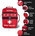 520 Pieces Premium First Aid Kit - Large Emergency Medical Kit for Survival, Car, Home, Travel, Camping, Backpack, Hiking, Sc
