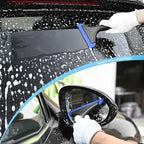 NEWISHTOOL Small Squeegee for Car Windows, Mirrors, Auto Glass, Super Flexible Silicone Squeegee Car Washing Windshield Squeegee, Silicone Squeegee for Shower Glass Door Cleaning Water Wiper, 2 Pack