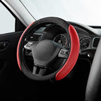 Skechers Steering Wheel Cover,Memory Foam Car Steering Wheel Cover,14.5-15inch Anti-Slip Safety Comfortable Desgin, Universal