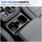 5PCS Center Console Organizer Tray for 2026 2025 2024 2023 Honda CRV Accessories, Armrest Storage Box and Drawer, Armrest Hidden Storage Box, Dashboard Organizer Tray and Cup Holder for Honda CRV