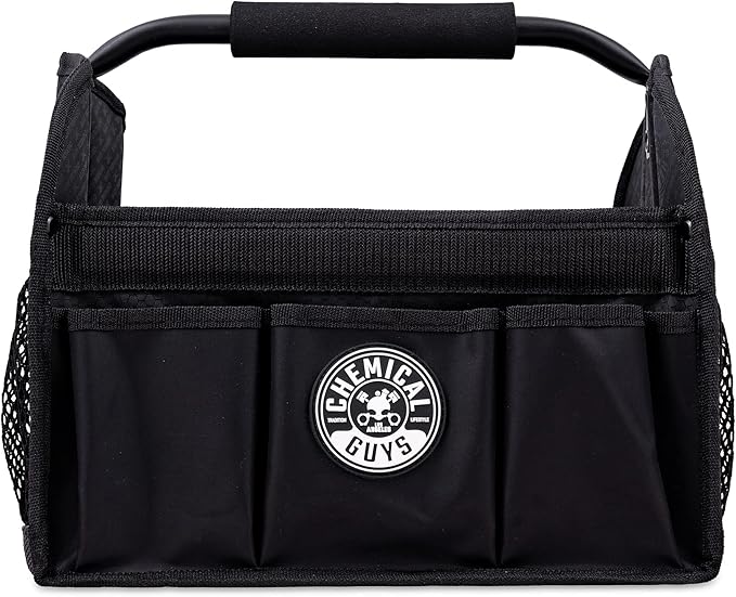 Chemical Guys Quick Load Collapsible Detailing Car Caddy Organizer & Storage - Portable Wash and Garage Organizer for