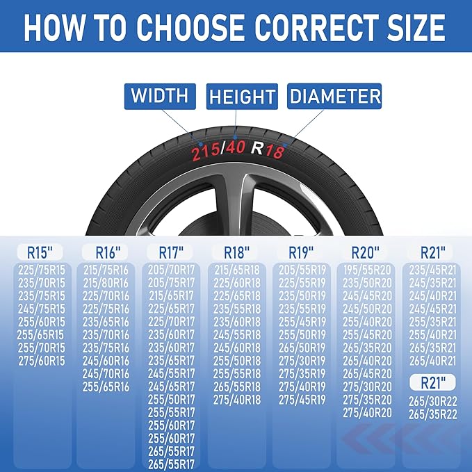 Automotive Snow Socks for Tire Red XXL Textile Snow Chains Fabric Car Chains, 2 Pairs of Gloves Winter Accessories SUV Trucks