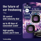 Febreze Car Vent Clip, Downy Calm Scent, 0.13 oz Total, (Pack of 4)