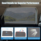 Car Window Shades for 2015-2020 Kia Sorento - Rear Side Window Sun Shade for Baby, Breathable Mesh Car Privacy Window Covers, UV Protection and Heat Insulation for Road Trips, Napping, Camping