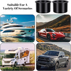Cup Holder Insert,2 Packcup Holder Inserts for Car,Universal Plastic Recessed Cup Container Universal for Rv Boat Car Couch G