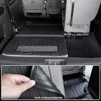 Cargo Mat for 2018-2026 Honda Odyssey Fold Down 3rd Row Seat into The Well, All Weather TPE Trunk Cargo Liner Mat Accessories(Cargo Liner for Stowed Flat 3rd-Row Seating)