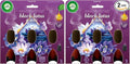 Air Wick Essential Mist – Triple Refill Black Lotus & Violet 3 ct.,(Pack of 2)