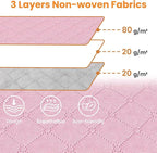 Fab totes 24 Gallons Clothes Storage, Foldable Thick Fabric Blanket Storage Bags, Containers for Organizing Bedroom, Closet, 