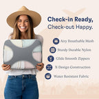 Shacke Packing Cubes for Travel 5 Set - Premium Luggage Organizer Bags - Versatile Travel Organizer for Women and Men - Optim
