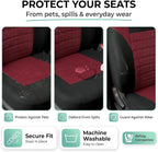 FH Group Automotive Car Seat Covers Front Set Premium 3D Air Mesh Front Seat Covers, Airbag Compatible Universal Fit Interior
