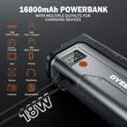 Car Jump Starter 5000A, Jump Starter Portable Battery Pack for 10.0L Gas and 8.0L Diesel Engines, 12V Lithium Jumper Box,