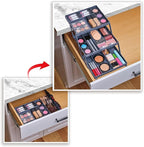 Ontel Smart Drawer Organizer - Multi-level Jewelry Holder, Cosmetics Organizer, or Office Drawer Organizer with Adjustable Di