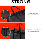 NZ home Insulated Bags for Food Delivery (2XL) Grocery Shopping Cooler Bag, Pizza Delivery, Hot & Cold Catering Tote, Reusable, Foldable & Heavy Duty (Red)