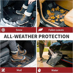 YITAMOTOR Floor Mats & Cargo Liner for Honda CR-V 2023 2024 2025 2026 (Gasoline), All Weather TPE Car Trunk Mat (Upper Position) Custom Fit Automotive Accessories, CRV 2 Row & Cargo Liner, Black