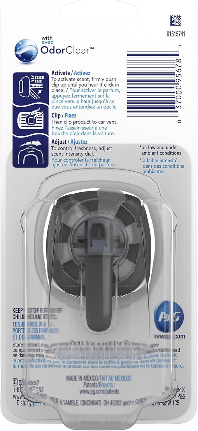 Febreze Car Vent Clip with Downy April Fresh Scent