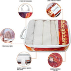 Compression Packing Cubes for Travel, 7 Set National Park Expandable Mesh Luggage Organizers, Waterproof Expandable/Compressi
