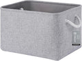 Large Storage Baskets- 15x11x10 inch Storage Bins for Shelves and Closet Organizing, Foldable Fabric Bin for Home Organizatio