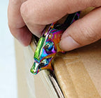 Hephis Skull Heavy Duty Key Chain,Car Emergency Escape Tool, Seat belt Cutter,Bottle Opener,Carabiner Car Key Chains