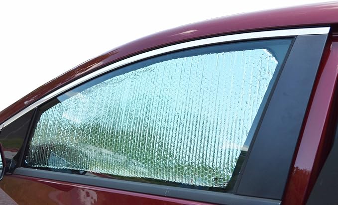 Set of 2 Custom Fit Automotive Reflective Front Seat Side Window Sunshade Compatible with Subaru Crosstrek 2024 2025 2026