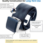 Mirone Airplane Seat Belt Extender for Southwest Airlines Southwest Seatbelt Extender Seatbelt Extension Adjustable Airplane Airlines Seat Belt for Adults Type B