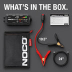 NOCO Boost GB20: 500A UltraSafe Jump Starter - 12V Lithium Battery Booster Pack, Portable Jump Box, Power Bank & Jumper