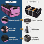 Deosk Car Trunk Organizer for SUV, Car Organizers and Storage with 6 Pocket, Car Accessories for Women/Men 50L Waterproof