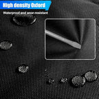 Car Trunk Organizer, Waterproof 600D Oxford Cloth Backseat Car Organizer, Large-capacity Collapsible Multi Compartment