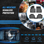Nilight Floor Mats for 2025 2026 Mini Countryman (Not for SE/Electric Models) All Weather Custom Fit Heavy Duty Floor Liners