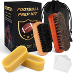 Luxiv 6Pcs Football Prep Kit, 6 in 1 Football Wax for Improved Tack Leather Football Conditioning Set for Enhanced Grip with 
