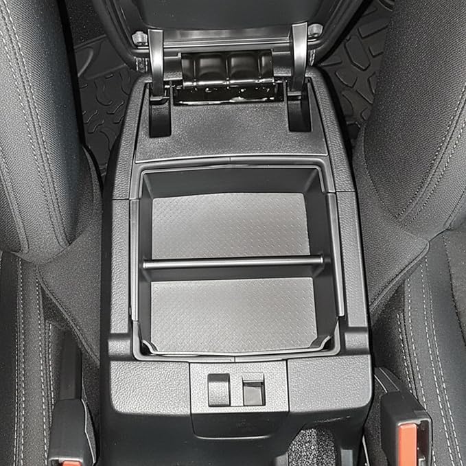 Vehicle OCD - Center Console Organizer Tray for Jeep Wrangler JK and JKU (2011-2018) (NOT for 2018 Wrangler JL) - Made in USA - SLX156