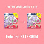 Febreze Bathroom Air Freshener, Odor-Fighting, Plug In Alternative, Air Fresheners for Home and Bathroom and Kitchen, Closet 
