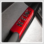 Window Control Panel Cover,for Kia K4 2024 2025 2026, Door Panel Cover,Power Windows Trim - Wine Red Protective Accessories