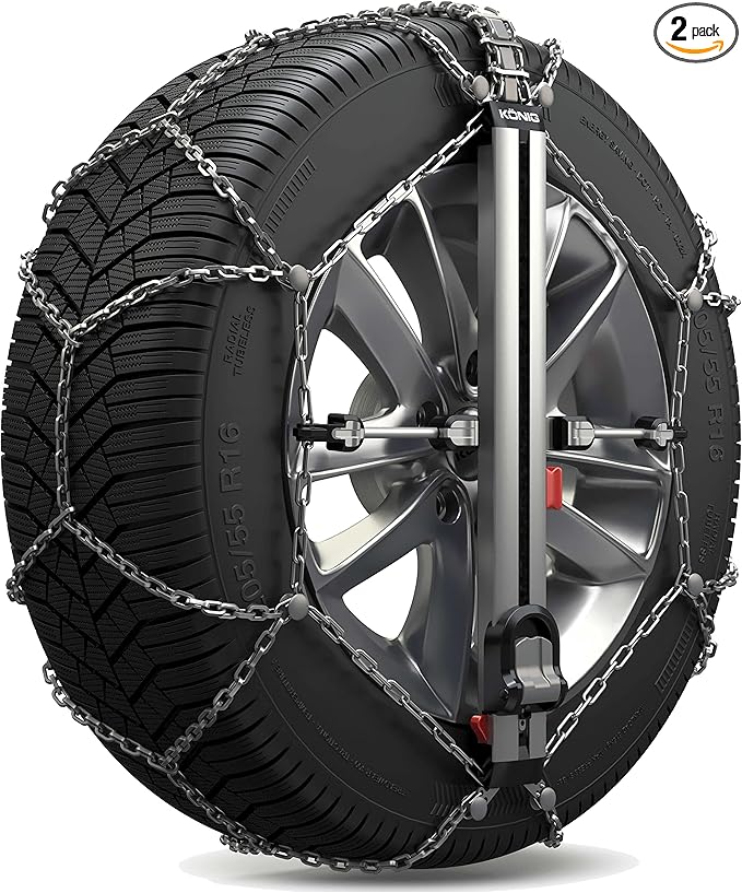 KÖNIG Easy-FIT CU-9 100 Snow Chains, Set of 2