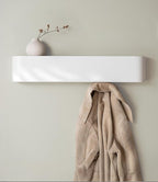 Kazai. Wall-Mounted Coat Rack 'Toke' - Modern Design Coat Rack with Hidden Wall Hooks - Solid Wood Veneer Panel Coat Hanger -