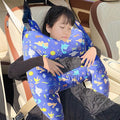 Upgraded Car Headrest Pillow Seatbelt Adjuster Pillow for Kids H Shaped Travel Pillow Cushion for Child Sleeping Neck Shoulde
