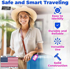Luggage Tags (Variety, 50 PK), Bag Tag for Baggage, Suitcase Tags Bulk