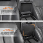 JKCOVER Center Console Hidden Organizer Compatible with Toyota 4Runner 2025 2026 Box Accessories Armrest Secret Compartment One-Touch Hidden Storage Box