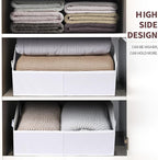 Homsorout Fabric Bins for Organization - Trapezoid Storage Cubes, Large Baskets for Storage, 6 Pack Shelf Baskets, Closet Org