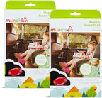 Munchkin® Brica® Magnetic Stretch to Fit™ Sun Shade, Black, 2 Pack